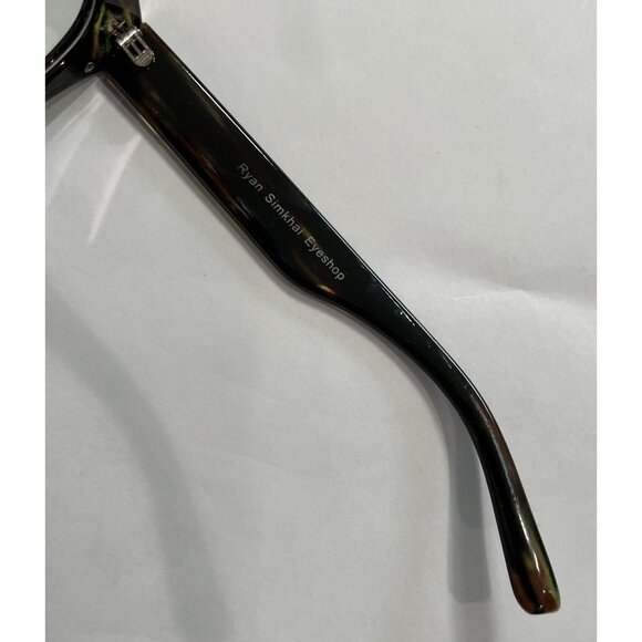 Ryan Simkhai Eyeshop Trissi Blue Light Glasses in Green - Picture 3 of 4